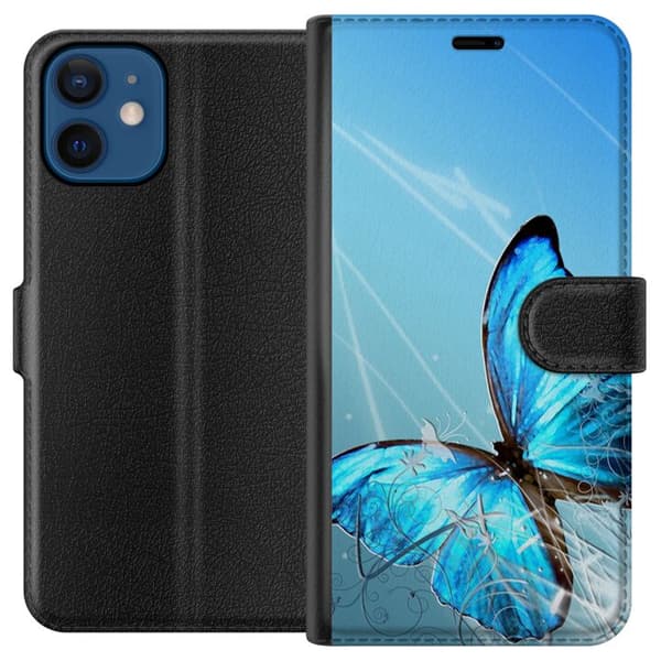 Kompatibelt Lommeboketui til Apple iPhone 12 Fjærlett