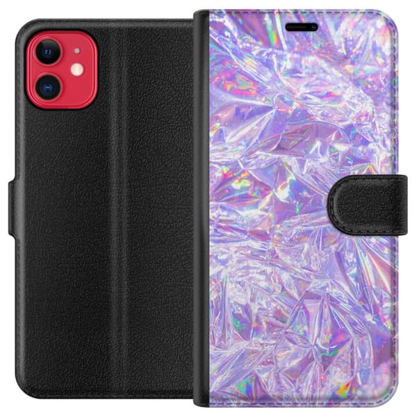 Kompatibelt Plånboksfodral till Apple iPhone 11 Glitter