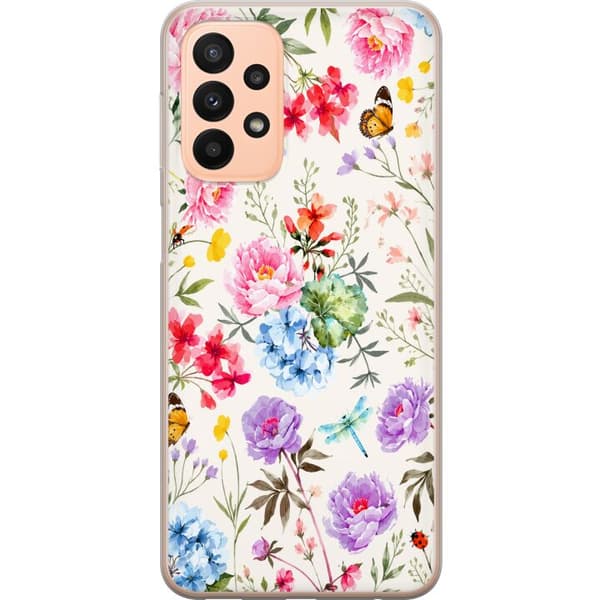 Kompatibelt Mobilskal till Samsung Galaxy A23 Bloom Society