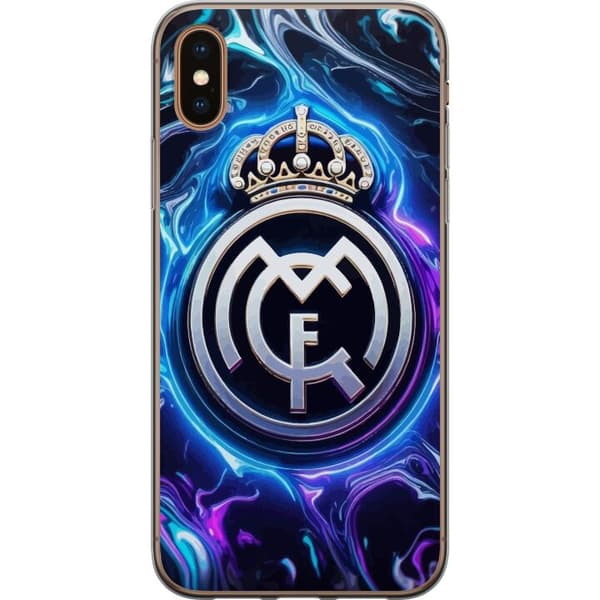 Kompatibel Mobilcover til Apple iPhone XS Max Real Madrid