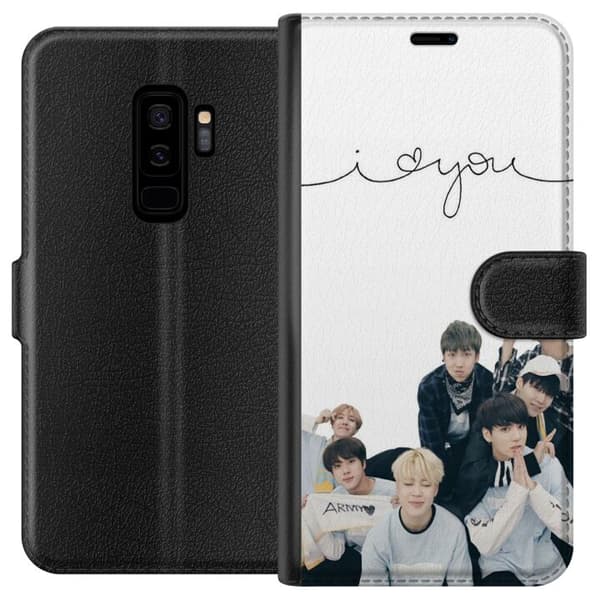 Kompatibelt Lommeboketui til Samsung Galaxy S9+ BTS