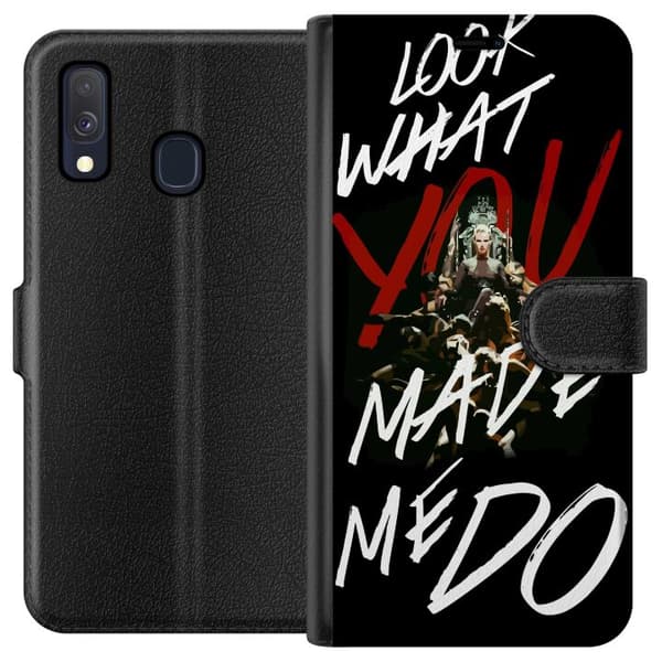 Kompatibelt Plånboksfodral till Samsung Galaxy A40 Taylor Swift