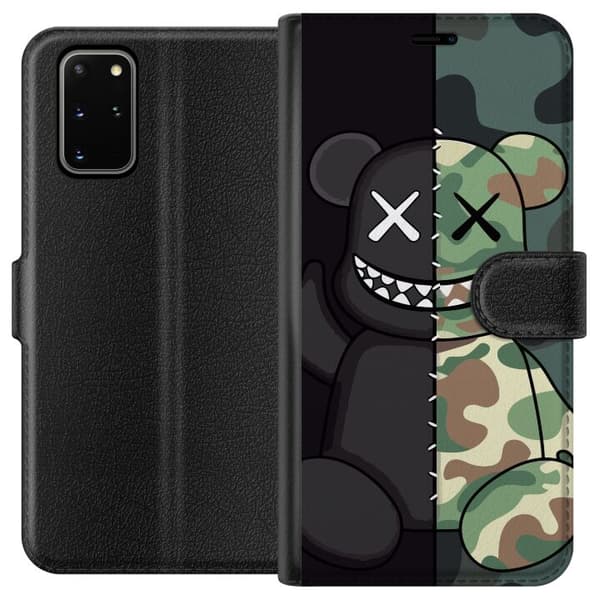 Kompatibelt Plånboksfodral till Samsung Galaxy S20+ Army