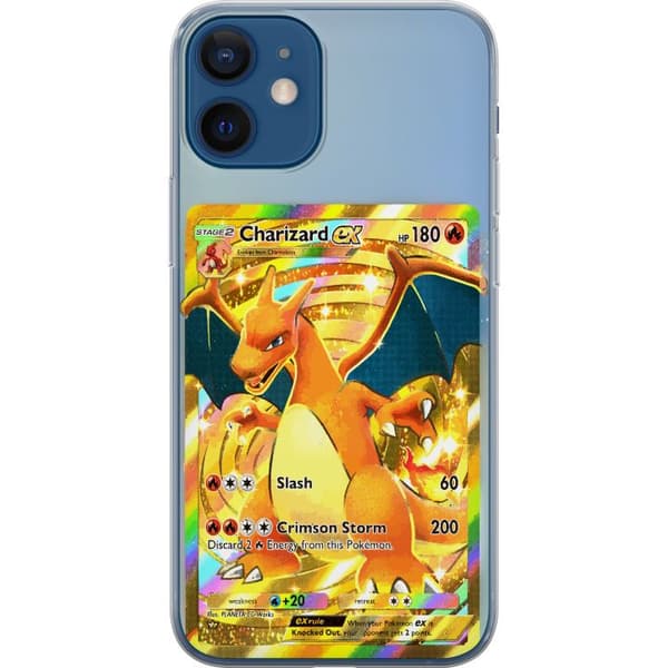 Kompatibelt Mobildeksel til Apple iPhone 12 mini Premiummotiv med Charizard EX