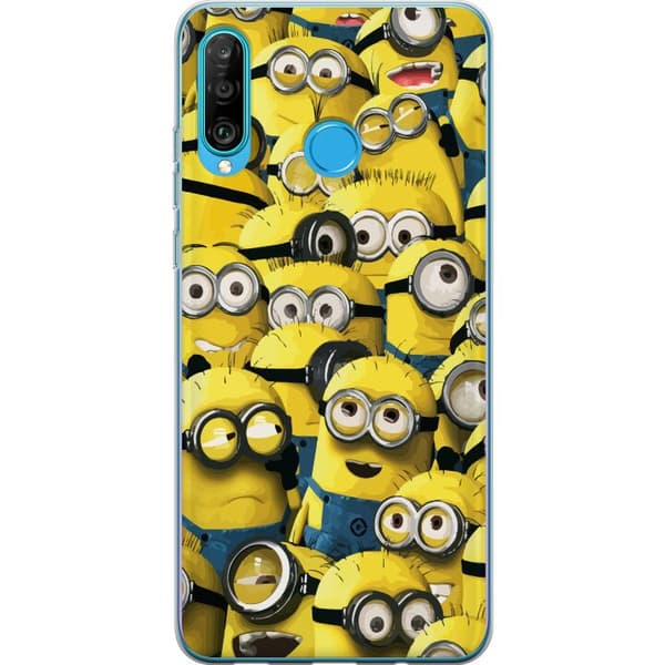 Kompatibelt Mobilskal till Huawei P30 lite Minions