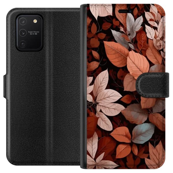 Kompatibelt Lommeboketui til Samsung Galaxy S10 Lite Høstblader