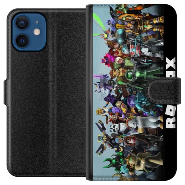 Kompatibel Tegnebogsetui til Apple iPhone 12 Roblox-hold