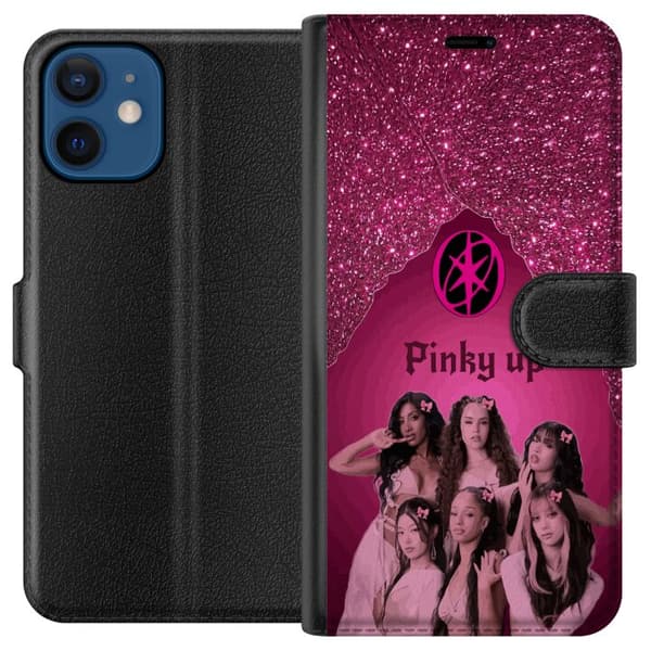 Kompatibelt Plånboksfodral till Apple iPhone 12 mini KATSEYE Pinky Up