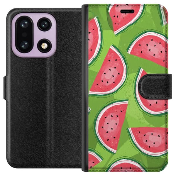 Kompatibelt Plånboksfodral till OnePlus 15 Vattenmelon