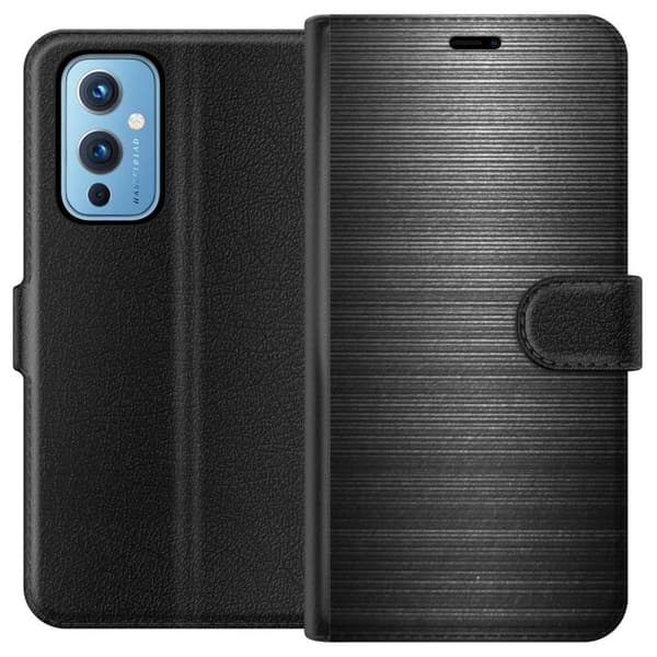 Kompatibelt Lommeboketui til OnePlus 9 Metallisk