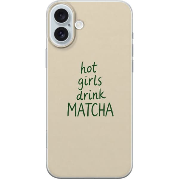 Yhteensopiva Puhelinkuori Apple iPhone 16 Plus Matcha Klubi