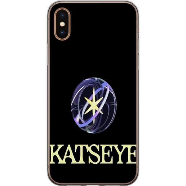 Yhteensopiva Puhelinkuori Apple iPhone X KATSEYE logotyp