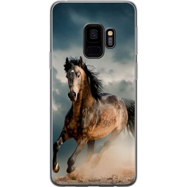 Kompatibelt Mobilskal till Samsung Galaxy S9 Springande Häst
