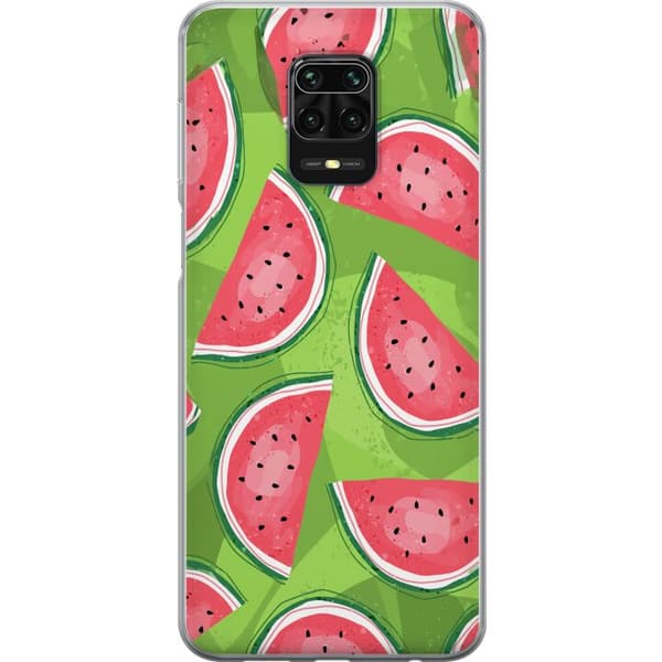 Kompatibelt Mobilskal till Xiaomi Redmi Note 9S Vattenmelon