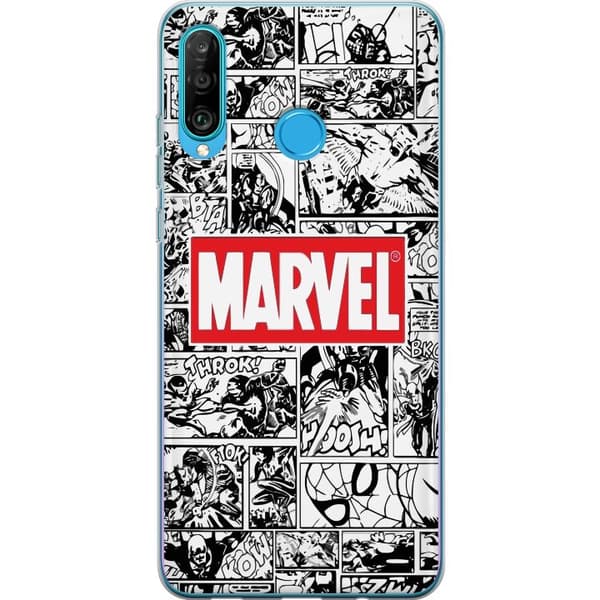 Kompatibelt Mobilskal till Huawei P30 lite Marvel