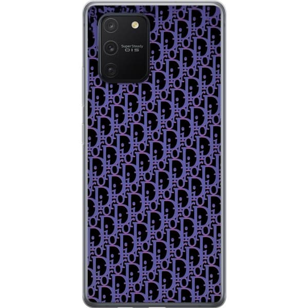 Kompatibelt Mobildeksel til Samsung Galaxy S10 Lite Moderneluksuriøst monogram i stilrent design