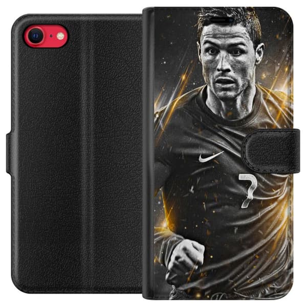 Kompatibelt Lommeboketui til Apple iPhone SE (2022) Ronaldo