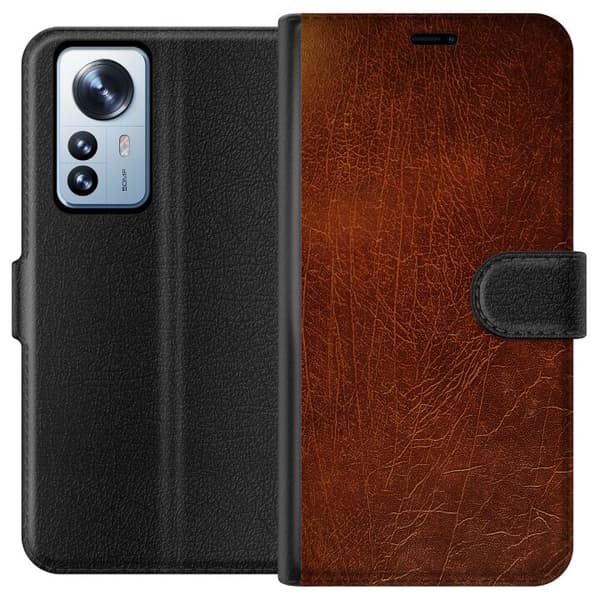 Kompatibel Tegnebogsetui til Xiaomi 12 Pro Læder