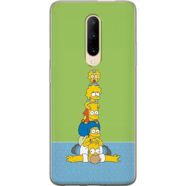 Kompatibelt Mobilskal till OnePlus 7 Pro Simpsonfamiljen staplad