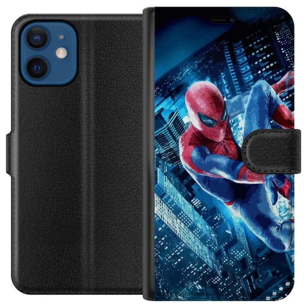 Kompatibelt Lommeboketui til Apple iPhone 12 Spiderman