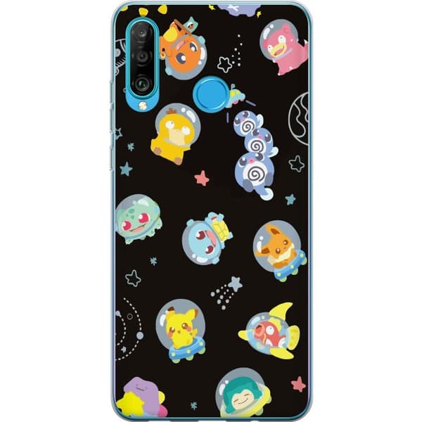 Kompatibelt Mobilskal till Huawei P30 lite Pokemon