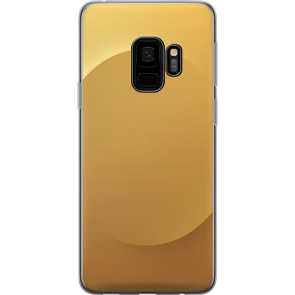 Kompatibelt Mobilskal till Samsung Galaxy S9 Guld Prick