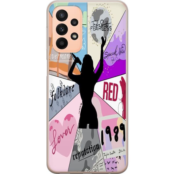 Kompatibelt Mobilskal till Samsung Galaxy A23 taylor swift