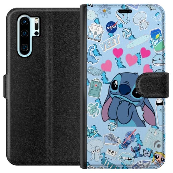 Kompatibel Tegnebogsetui til Huawei P30 Pro Strik