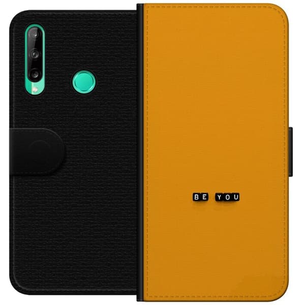 Kompatibel Tegnebogsetui til Huawei P40 lite E Be You text