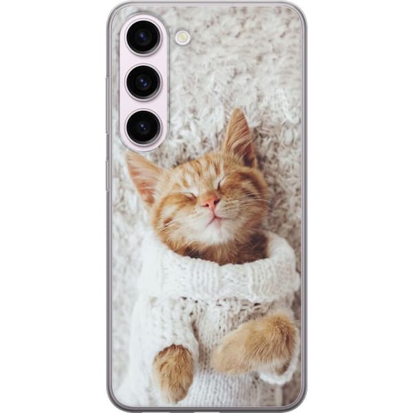 Kompatibelt Mobilskal till Samsung Galaxy S23 Kitty Sweater