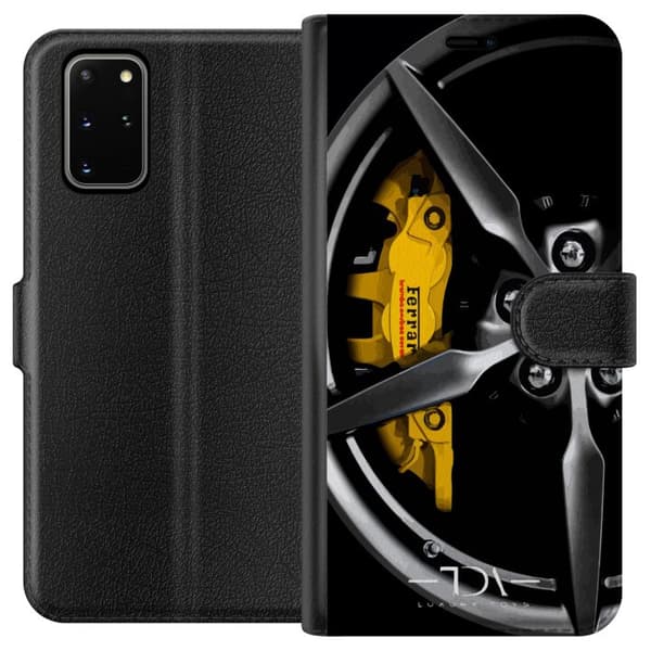 Kompatibelt Plånboksfodral till Samsung Galaxy S20+ Ferrari Bil