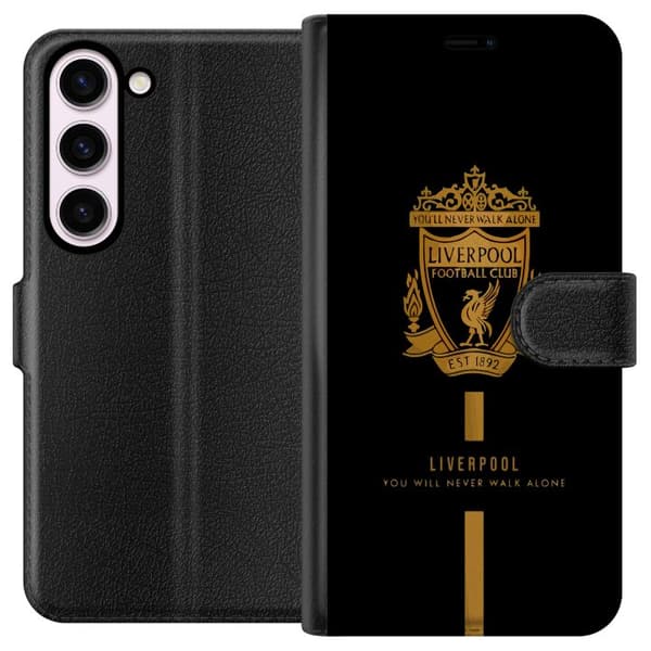 Kompatibel Tegnebogsetui til Samsung Galaxy S23 Liverpool