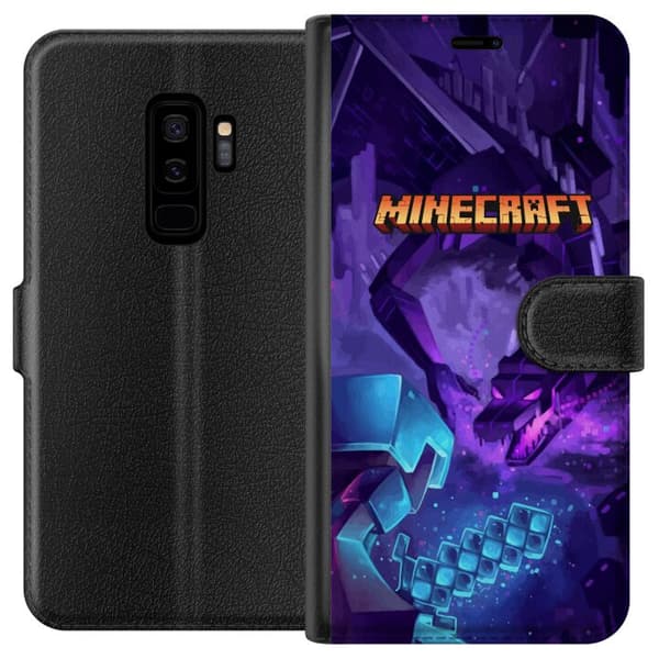 Kompatibelt Lommeboketui til Samsung Galaxy S9+ Minecraft