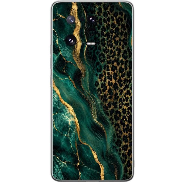 Kompatibelt Mobildeksel til Xiaomi 13 Pro Smaragdleopard