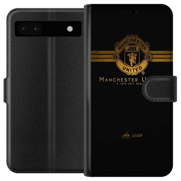 Kompatibelt Plånboksfodral till Google Pixel 6a Manchester United