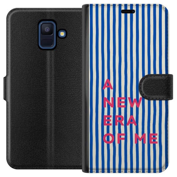 Kompatibelt Plånboksfodral till Samsung Galaxy A6 (2018) Citat