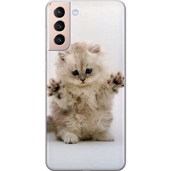 Kompatibel Mobilcover til Samsung Galaxy S21 Kat
