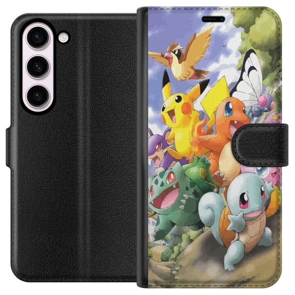Kompatibelt Plånboksfodral till Samsung Galaxy S23 Pokemon