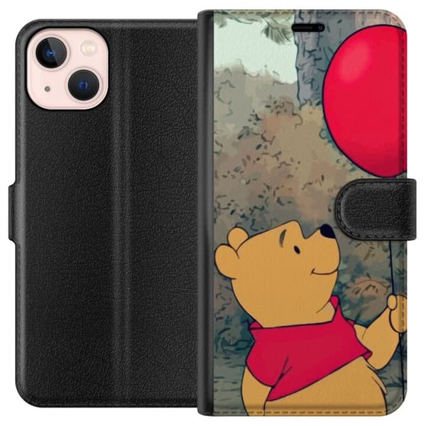 Kompatibelt Plånboksfodral till Apple iPhone 13 mini Nalle Puh