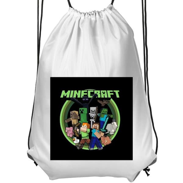 Gympapåse Vit Minecraft Minecraft Vit Vuxen