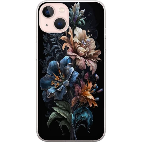 Kompatibelt Mobildeksel til Apple iPhone 13 Blomster