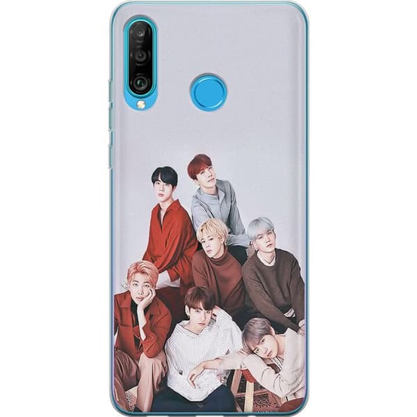 Kompatibelt Mobilskal till Huawei P30 lite K-POP BTS