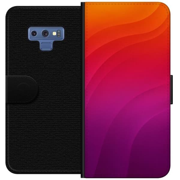 Kompatibelt Lommeboketui til Samsung Galaxy Note9 Sunset Waves