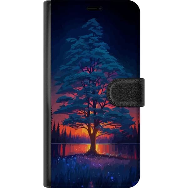 Kompatibelt Plånboksfodral till Apple iPhone 13 mini Solnedgång