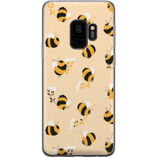 Kompatibelt Mobildeksel til Samsung Galaxy S9 Binkle Bee Mønster