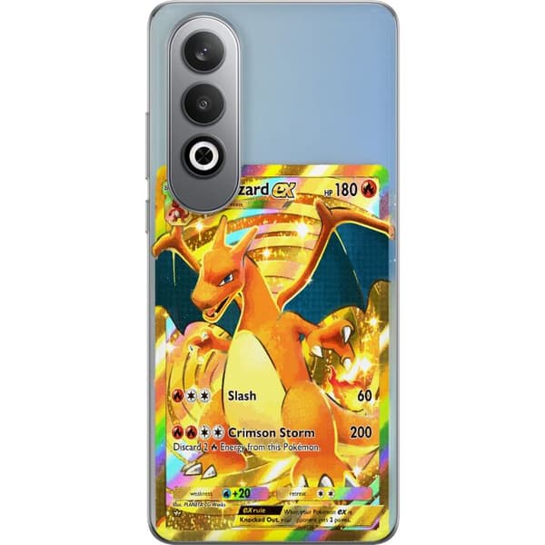 Kompatibelt Mobildeksel til OnePlus Nord CE4 Premiummotiv med Charizard EX