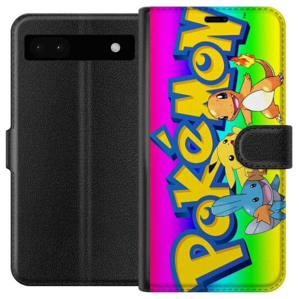Kompatibel Tegnebogsetui til Google Pixel 6a Pokémon