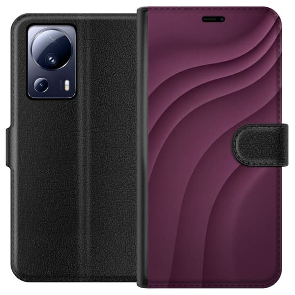 Kompatibelt Lommeboketui til Xiaomi 13 Lite Plommebevegelse