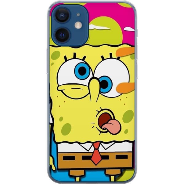Kompatibelt Mobildeksel til Apple iPhone 12 SpongeBob SquarePants