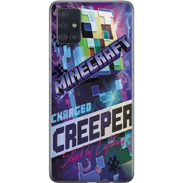 Kompatibelt Mobildeksel til Samsung Galaxy A51 Minecraft